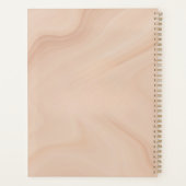 Blush & Sand Plug In Kunstmatige Intelligentie Planner (Achterkant)