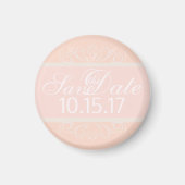 Blush Save the Date Magnet (Voorkant)