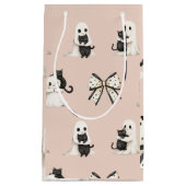 Blush Schattigee geesten en katten op Halloween Gi Klein Cadeauzakje (Voorkant)