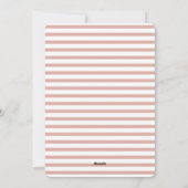 Blush Sending Love Photo Feestdagenkaart (Achterkant)