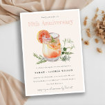 Blush Sinaasappel Groene Cocktail Elk jaar Jubileu Kaart<br><div class="desc">Elegante Waterverf Fruitige Cocktail Theme Collectie.- Het is een sierlijke waterverf van het koninklijk schrift Illustratie van pastelcocktail, omgeven met kruiden en groene planten perfect voor uw cocktail thema feesten. Het is zeer eenvoudig aan te passen, met uw persoonlijke gegevens. Als u een ander passend product of aanpassing nodig hebt,...</div>