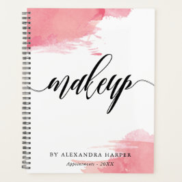 Blush Smudges - Calligrafie Makeup Artist Planner