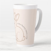 Blush Some Bunny Loves You Schets Latte Mok (Rechterhoek)