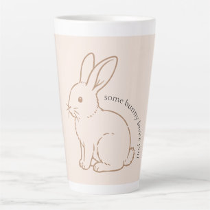 Blush Some Bunny Loves You Schets Latte Mok