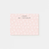 Blush | Speciaal wetenschappelijk leraar Post-it® Notes (Voorkant)