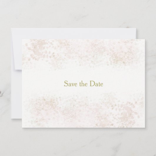 Blush Spoel de datum opslaan Save The Date (Voorkant)