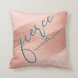Blush sprankeling fel kussen