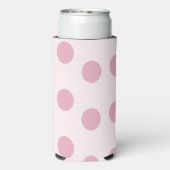 Blush stippen op roze seltzer blikjeskoeler (Seltzer Achterkant)