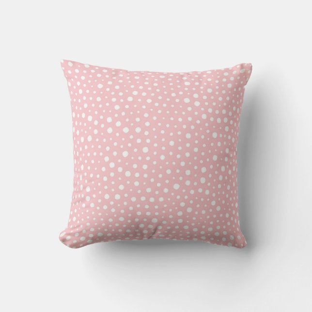 Blush Stippled Pattern Kussen (Voorkant)