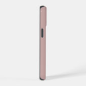 Blush Stof Roze Meisjesachtig Script Monogram Naam iPhone 15 Case (Rechterkant)