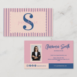 Blush Streep Foto Boutique Branding Visitekaartje