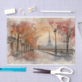 "Blush Street of Paris" Waterverf Decoupage Tissuepapier (Craft)