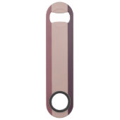 Blush stripes kleurenpalet monogram speed flessenopener (Achterkant)