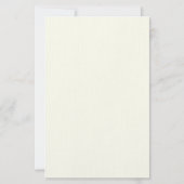 Blush Sunflower Monogram Schrijfpapier Briefpapier (Achterkant)