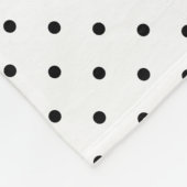 Blush Swiss Stippen | Monogram Fleece Blanket (Hoek)