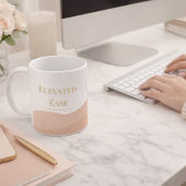 Blush Taupe Gold Classic Mug, 11 oz Koffiemok