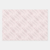 Blush Teddy Bear Baby shower Wrapping Sheets Inpakpapier Vel (Voorkant 3)