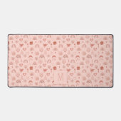 Blush | Terracotta Boho Heart Thed Pattern Name Bureaumat (Voorkant)