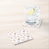 Blush Tide Treasures! Kartonnen Onderzetters (Insitu)