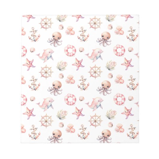 Blush Tide Treasures! Notitieblok (Voorkant)