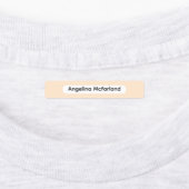 Blush Tones Palet Kindernaam Organisatie Labels (Aangebracht)