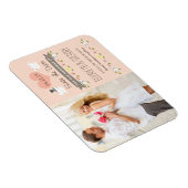 Blush Tortelduifjes Dove Save the Date Magneet (Rechterzijde)