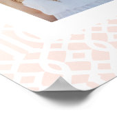 Blush Trellis Poster (Hoek)