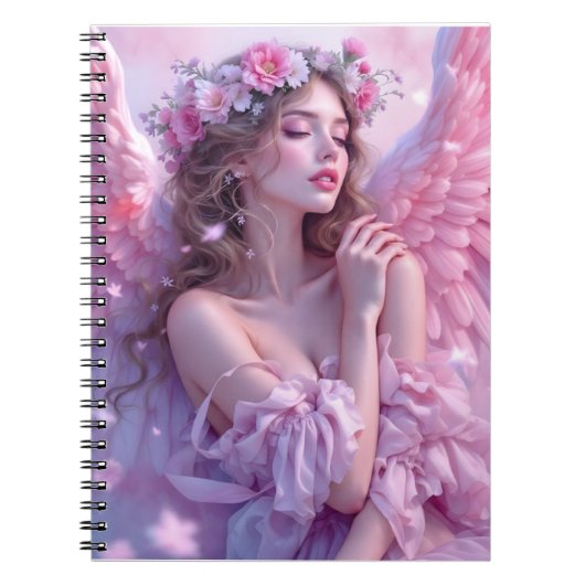 Blush van de hemel: de engel van de petale hemel notitieboek (Voorkant)