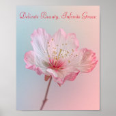 Blush van de lente: Cherry Blossom Elegance Poster (Voorkant)
