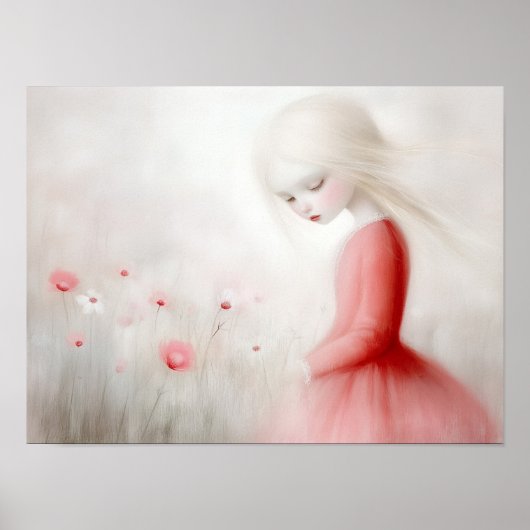 Blush van de lente poster (Voorkant)