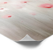 Blush van de lente poster (Hoek)