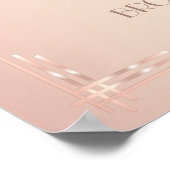 Blush Vintage Weddenschappen Afdrukken Poster