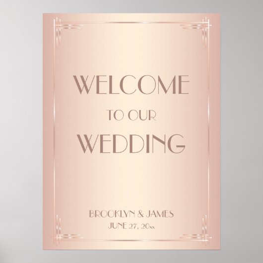 Blush Vintage Weddenschappen Afdrukken Poster