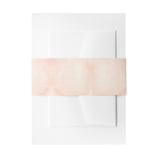 Blush wash uitnodigingen wikkel (Voorkant Voorbeeld)
