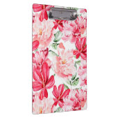 Blush Waterverf bloemmotief Klembord (Rechts)