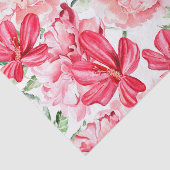 Blush Waterverf bloemmotief Tissuepapier (Detail)