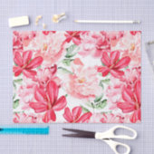 Blush Waterverf bloemmotief Tissuepapier (Craft)