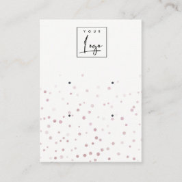Blush Waterverf Confetti 2 Logo oorscherm Visitekaartje