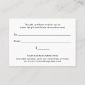 Blush Waterverf en marmer | Cadeaubon Kortingskaartje