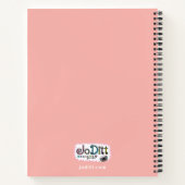 Blush Waterverf Floral  Gratitude Journal Notitieboek (Achterkant)