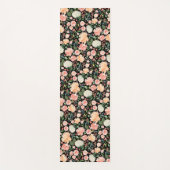Blush Waterverf Floral Yogamat (Voorkant)