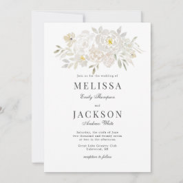 Blush Waterverf Rozen Weddenschap Kaart