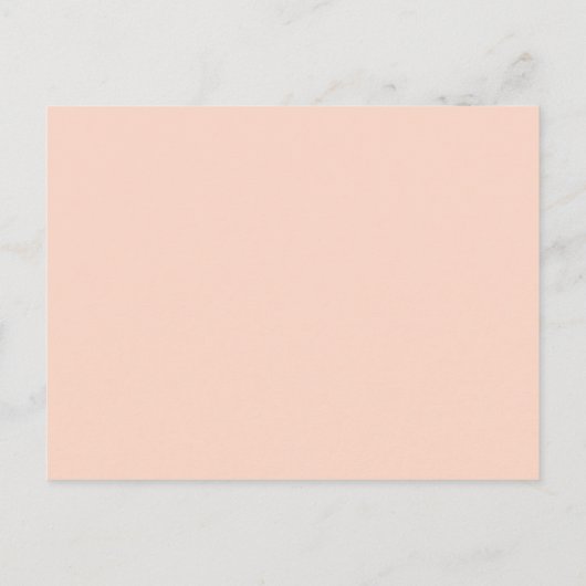 Blush Waterverf Script & Gold Dust Vrijgezellenfee Uitnodiging Briefkaart (Achterkant)