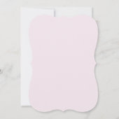 Blush Waterverf Swatch Wedding Engagement Party Kaart (Achterkant)