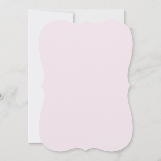Blush Waterverf Swatch Wedding Engagement Party Kaart (Achterkant)