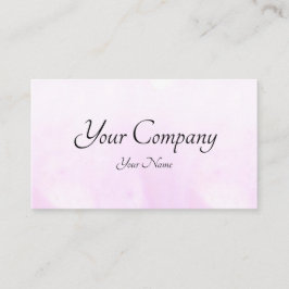 Blush Waterverf Visitekaartje