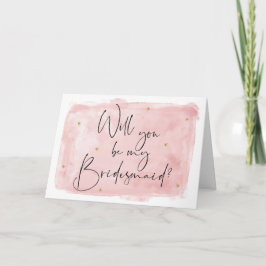 Blush Waterverf wordt mijn briefkaart
