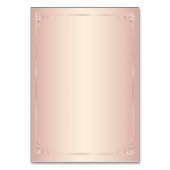 Blush Wedding Place Cards  Kaart (Achterkant)