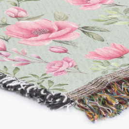 Blush Weidebloemen in Bloei Deken