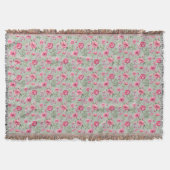 Blush Weidebloemen in Bloei Deken (Voorkant)